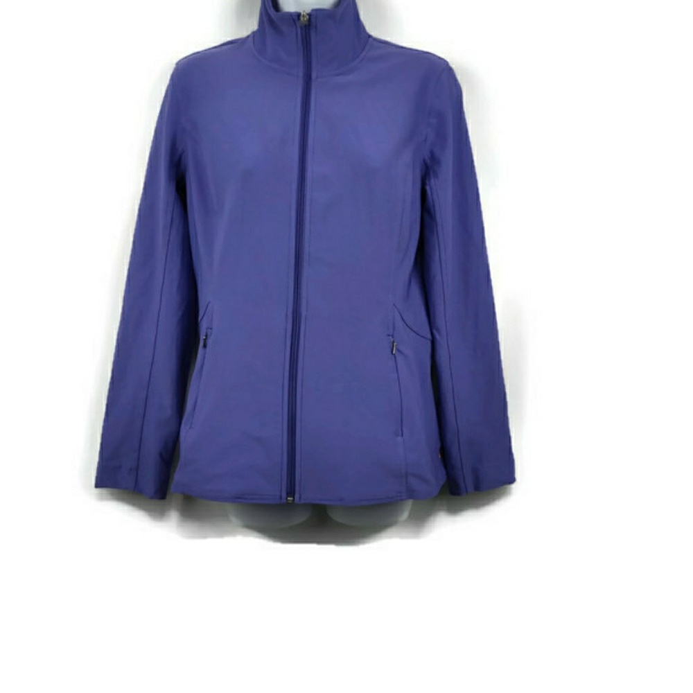 Lucy Tech S/P Jacket Front zip Activewear Purple - Picture 1 of 6